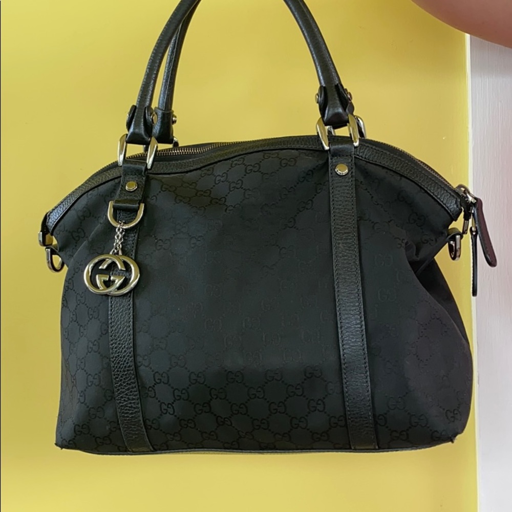 Gucci Purse with Black monogram print